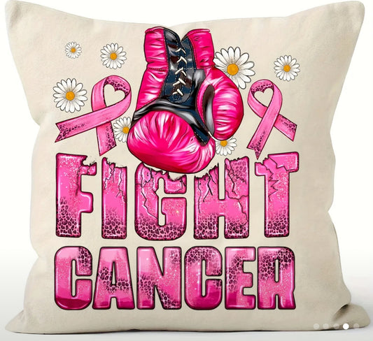 Fight cancer 100 % cotton t-shirt